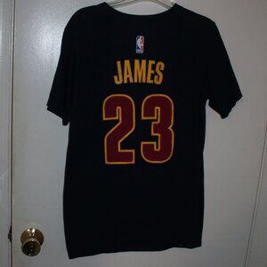 Cavaliers LeBron James 23 T-Shirt Adidas S by The Go To Tee